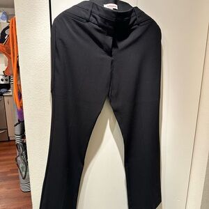 Stylish Black Straight Leg Women's Pants